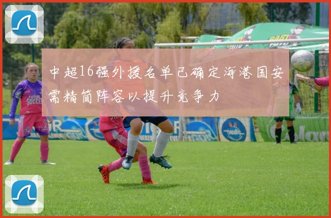 中超16强外援名单已确定海港国安需精简阵容以提升竞争力